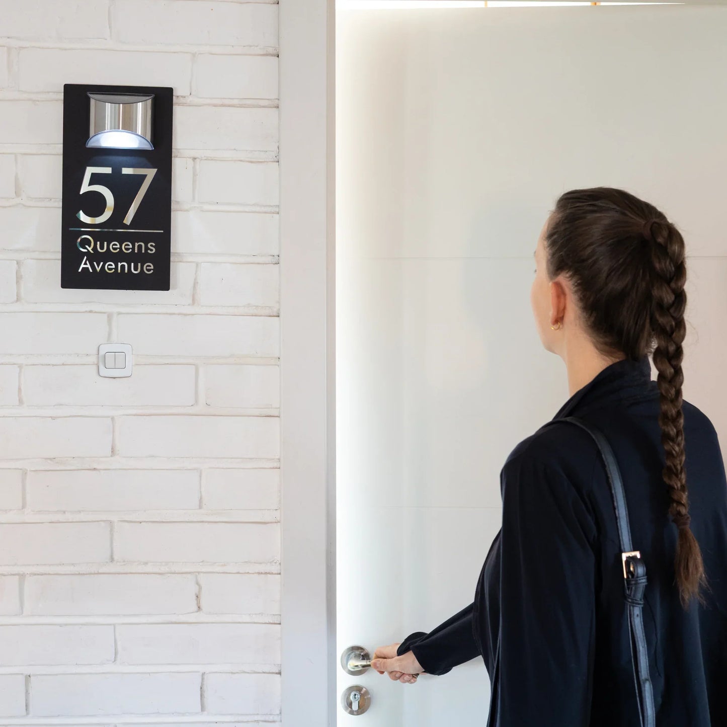 Plaque d'adresse personnalisée