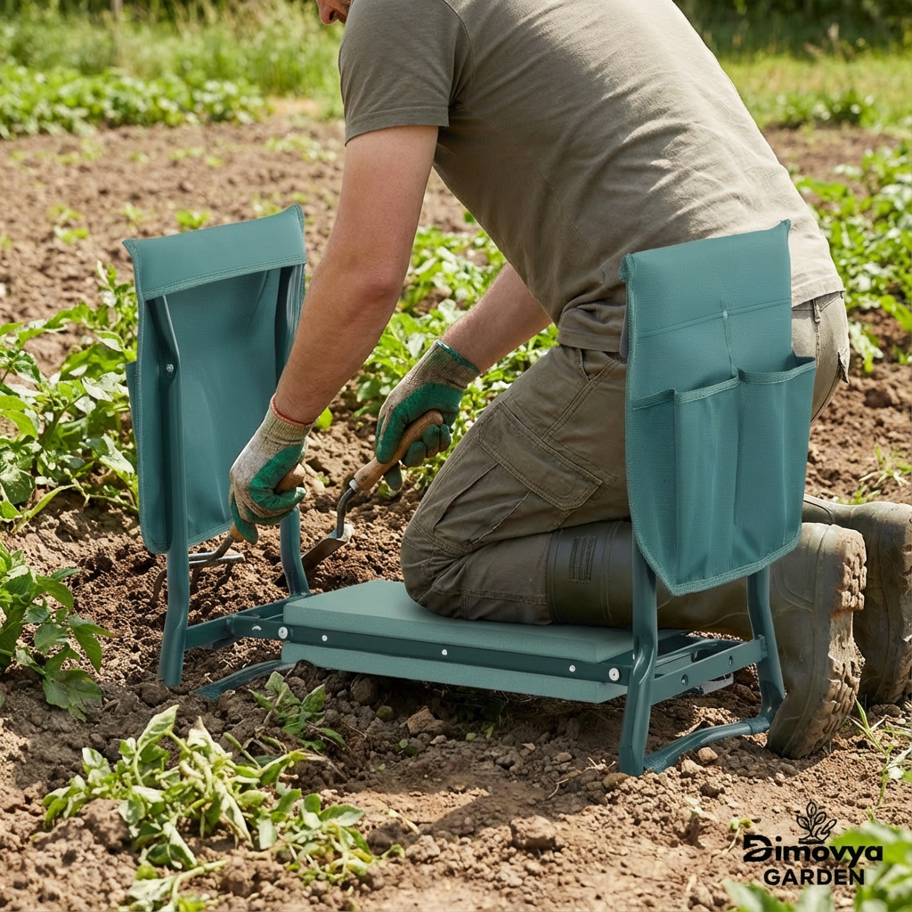 Tabouret Agenouilloir Pliable Multifonction