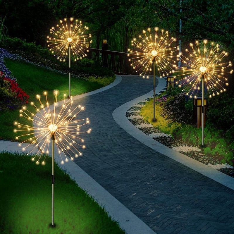 Lampes solaires Feux d’artifice