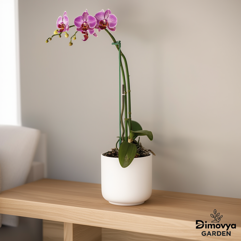 Poteau de soutien des plantes