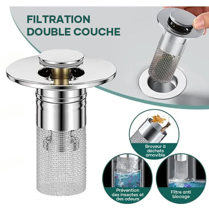 Filtre de drainage en acier inoxydable