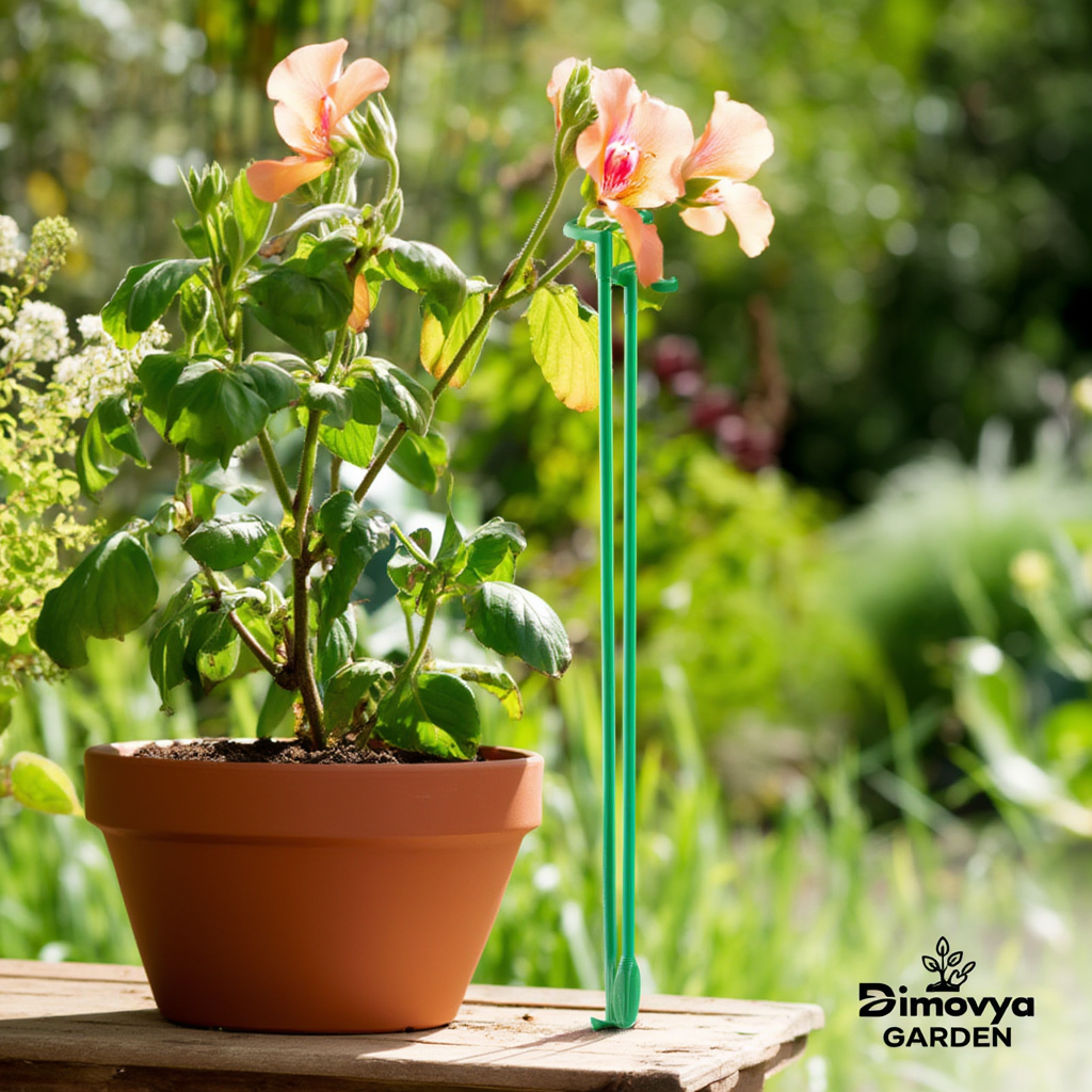 Poteau de soutien des plantes