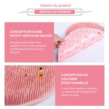 Brosse de douche massante