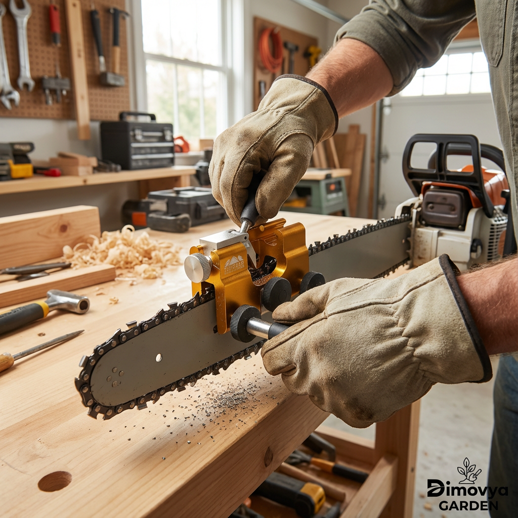 Affûteur de chaîne de tronçonneuse