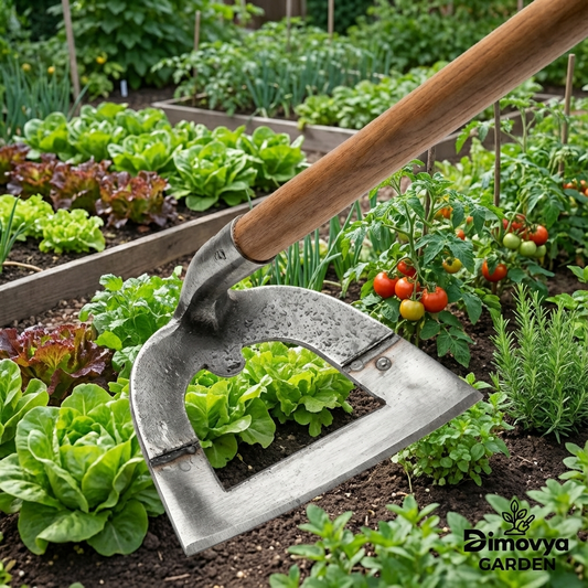 Houe creuse pour jardin