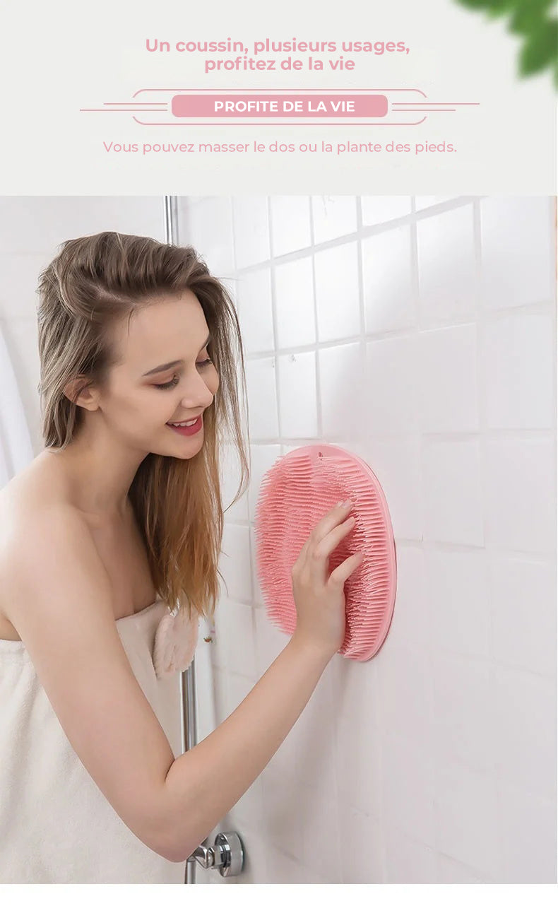 Brosse de douche massante