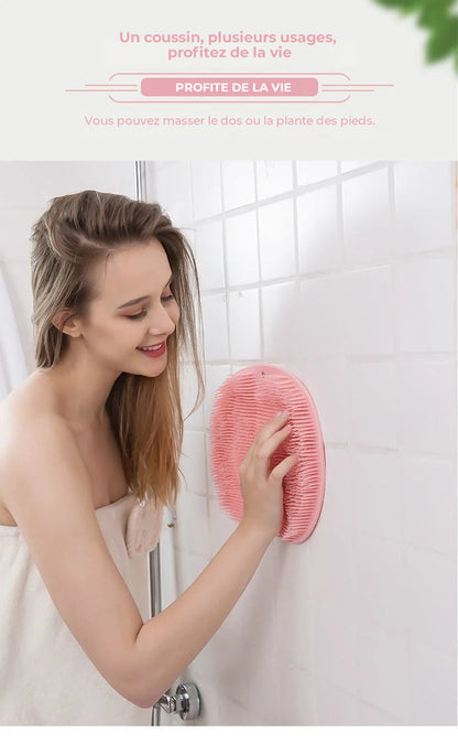 Brosse de douche massante