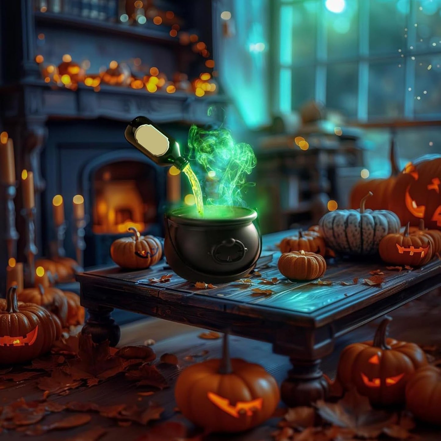 Chaudron magique pour Halloween
