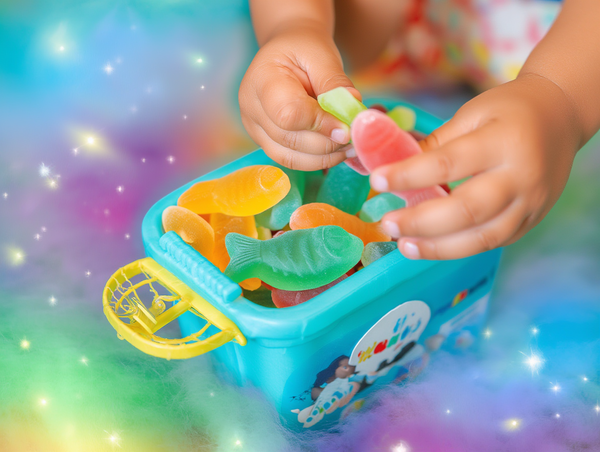 Figurines en gélatines pour enfants