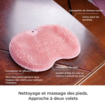 Brosse de douche massante