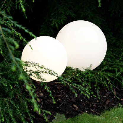 Lampe design boule de jardin