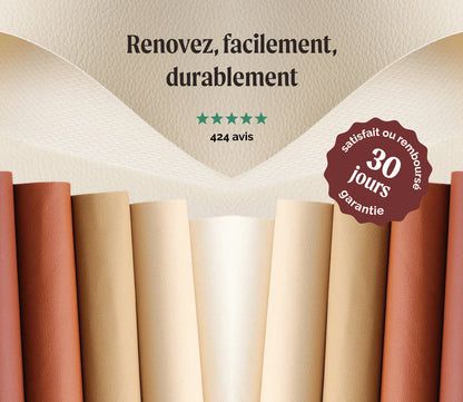 PATCH EN CUIR AUTO-ADHÉSIF