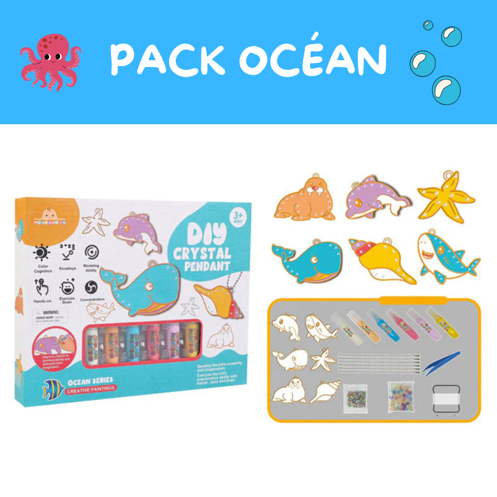 Kit création de pendentifs