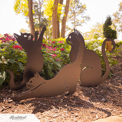 Trio Félin en Acier