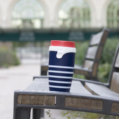 Mug isotherme anti-renversement