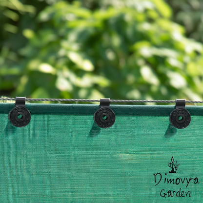 Clip de fixation pour toile d'ombrage