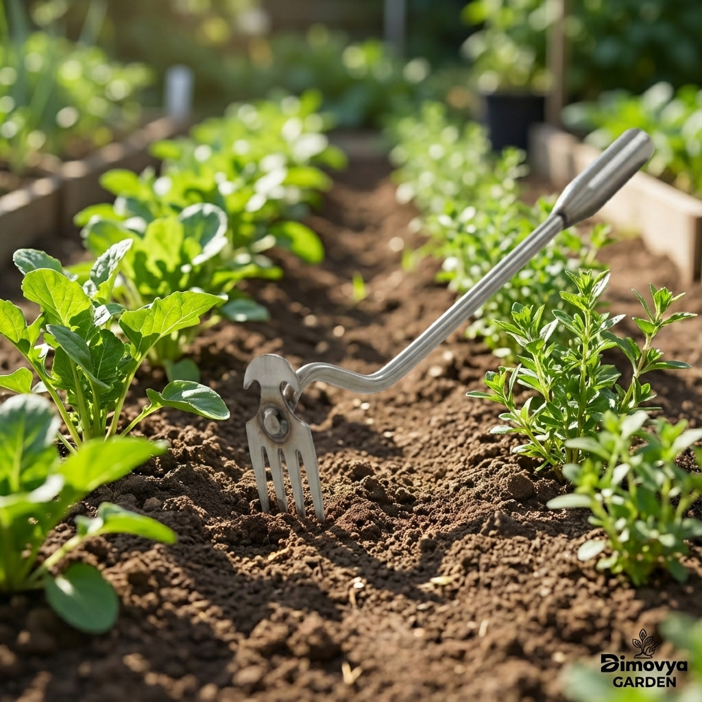Houe de désherbage à griffes