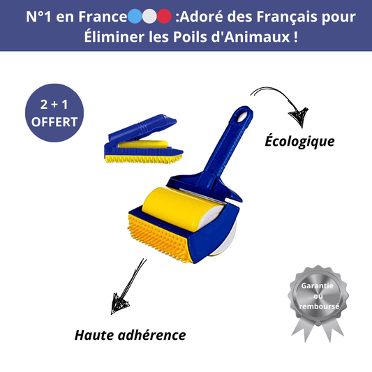Rouleau pour animaux réutilisable