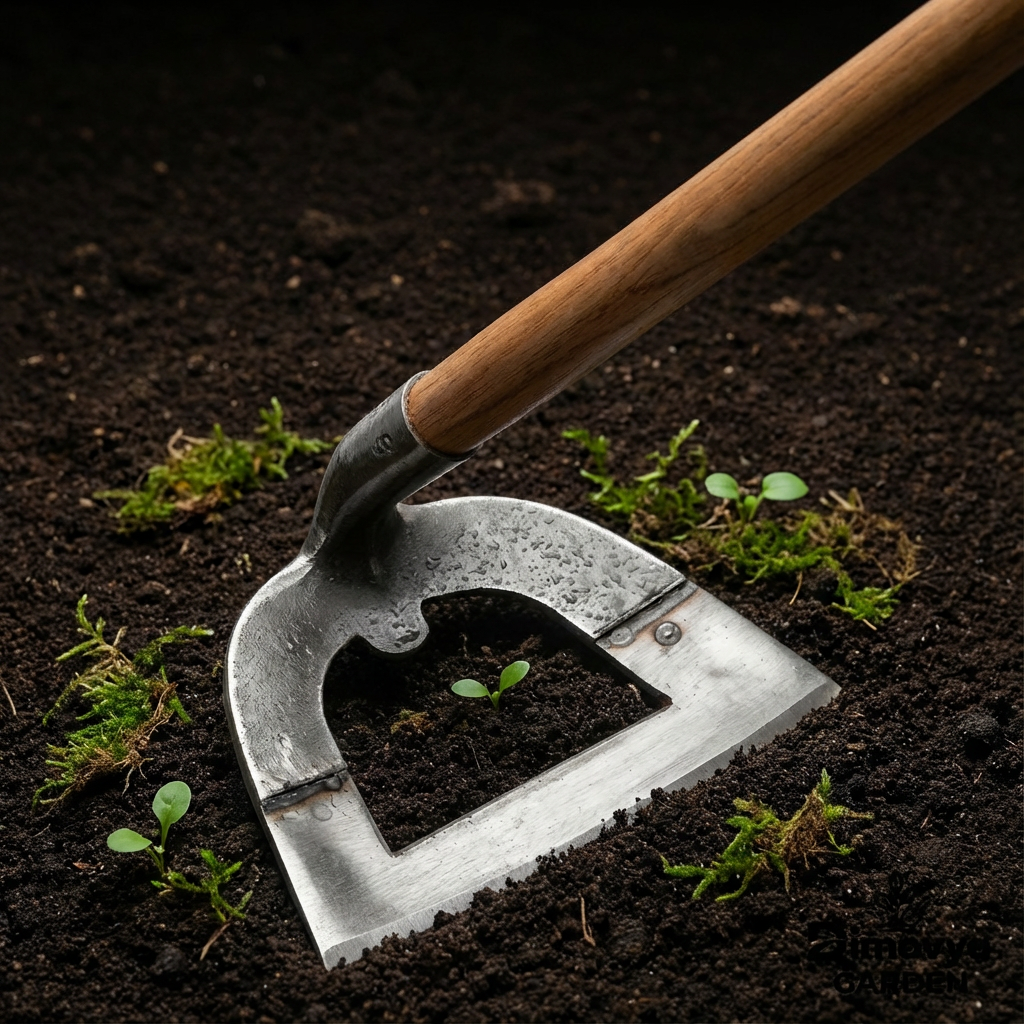 Houe creuse pour jardin