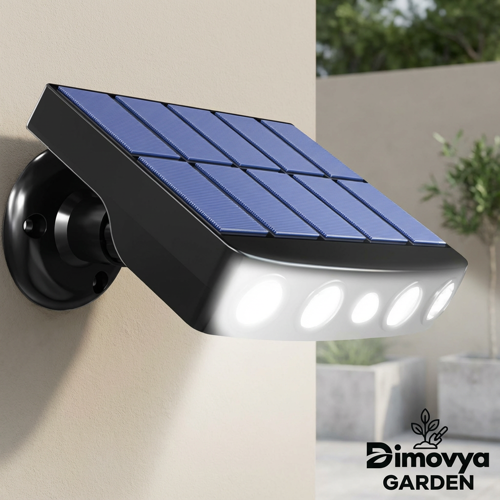 Lampe solaire murale