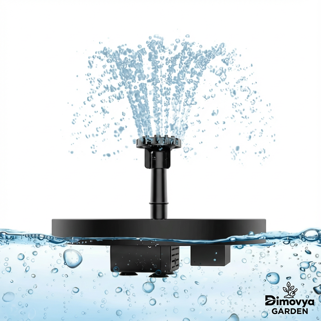 Fontaine Solaire Extérieure de Jardin