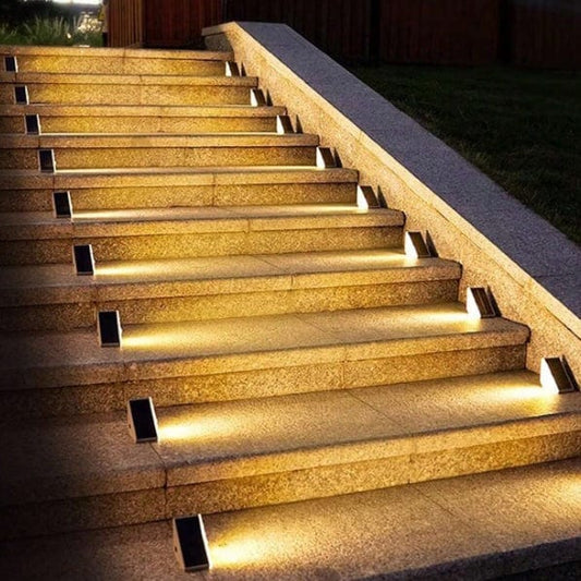 Solar lights for stairs