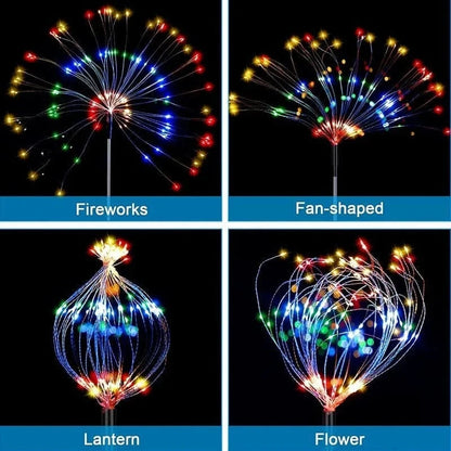 Lampes solaires Feux d’artifice